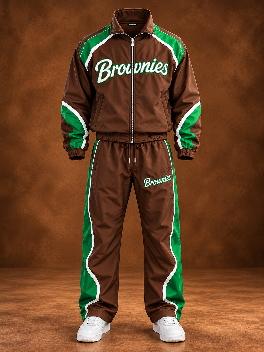 Brownies Tracksuit - Brown