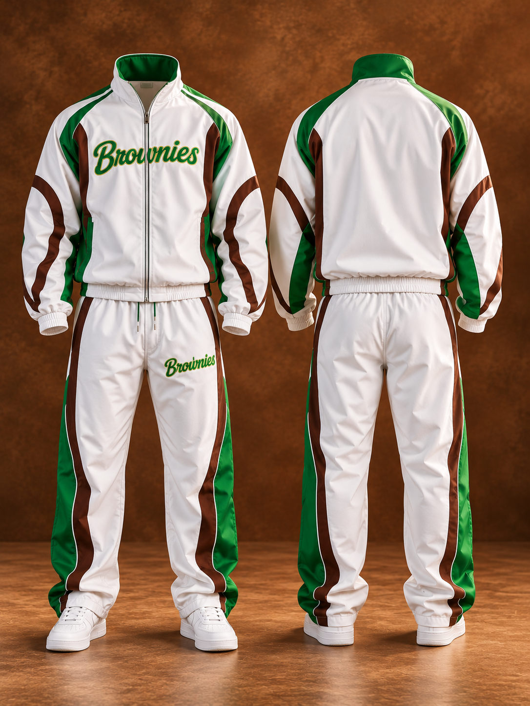 Brownies Tracksuit - White