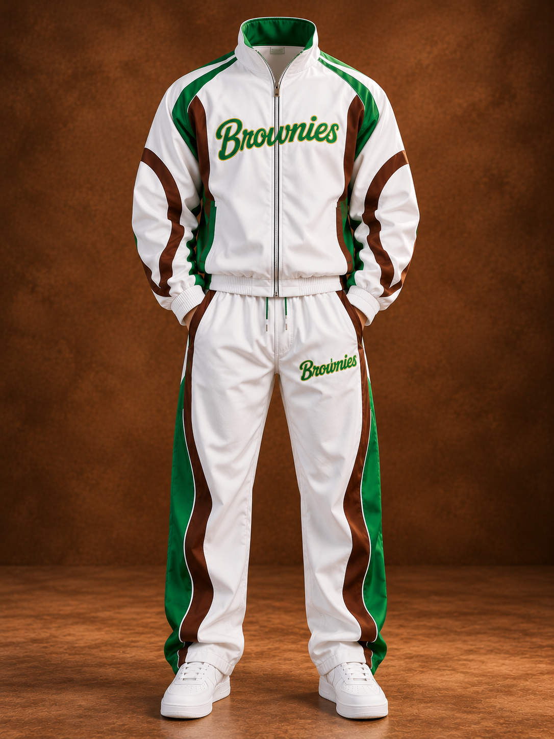 Brownies Tracksuit - White